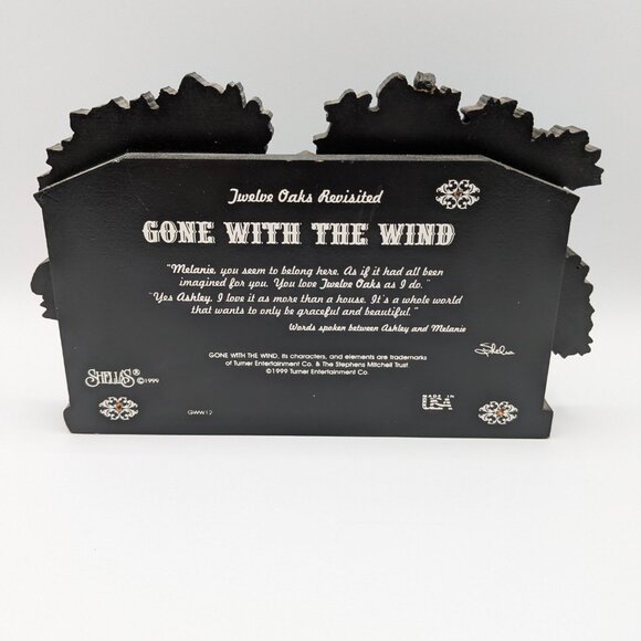 Twelve Oaks Revisited Wooden Figurine - Gone with the Wind, Shelia's 1999 - Picture 3 of 8